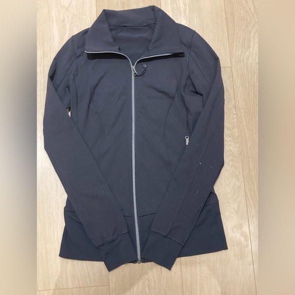 lululemon athletica Sweaters - Black lululemon zip up. Size 6.